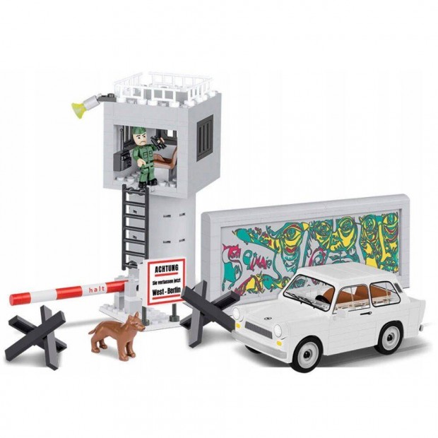 Keresek: Cobi 24557 Berlin Wall [Berlini fal leomlsa] Cobi Trabant